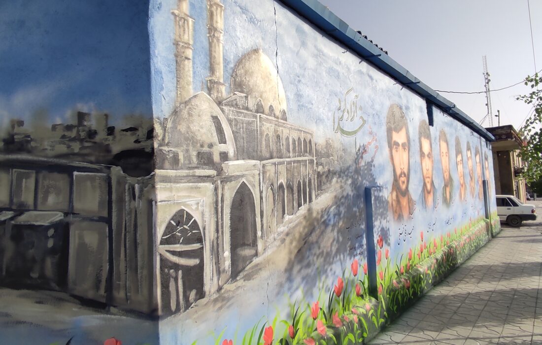 رونمایی از یادمان شهدای آزادسازی خرمشهر در داراب