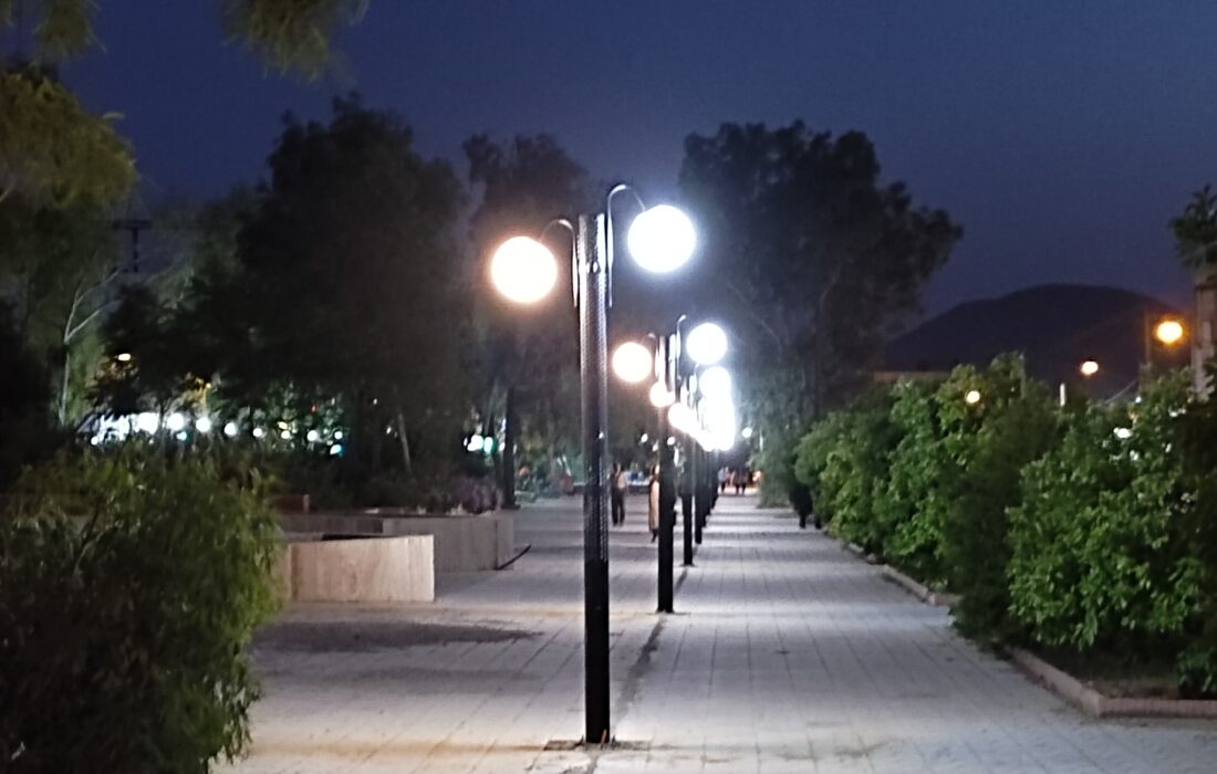 طرح شهر پویا، شب های روشن در داراب در حال اجرا است