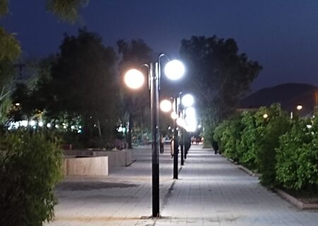 طرح شهر پویا، شب های روشن در داراب در حال اجرا است