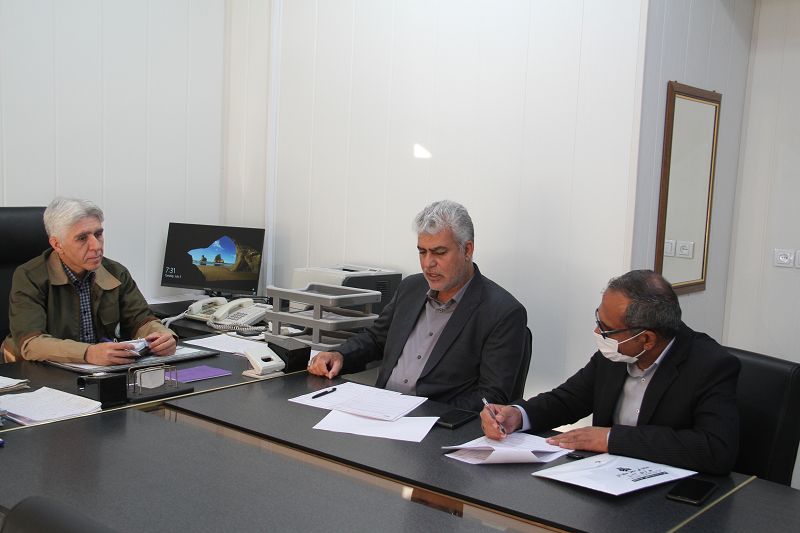 شهردار لار با معاونت فنی اداره کل منابع طبیعی و آبخیزداری فارس دیدار کرد