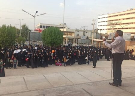 حضور پرشور بانوان شهر لار در اجتماع بزرگ حریم خانواده به مناسبت روز عفاف و حجاب