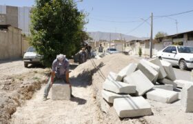 اجرای پروژه بهسازی خیابان شهید حمیدی