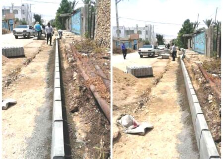 عملیات بازسازی خیابان ثبت احوال – شهرداری فراشبند