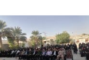 مراسم گرامیداشت هفته بسیج دانش آموزی در شهر کارزین برگزار شد