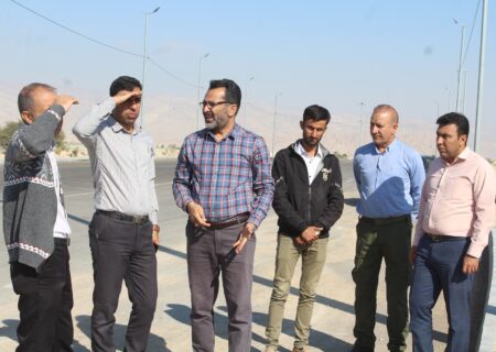 بازدید از سایت زباله و محل جدید آرامستان عمادشهر