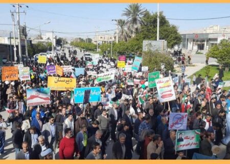 مسیر راهپیمایی روز جهانی قدس شهر قیر مشخص شد / فلسطین تنها نیست