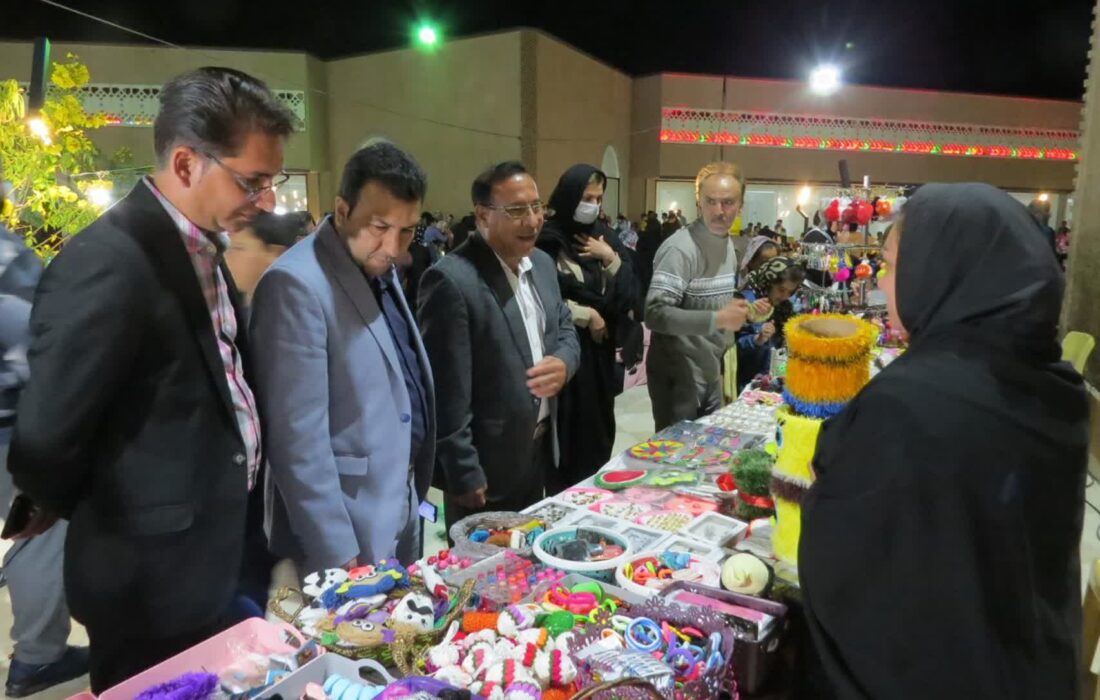 بازدید معاونین فرماندار ویژه لارستان از جشنواره بومی محلی نان چرخوی شهر لطیفی ‌