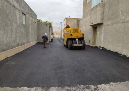 آغاز عملیات اجرایی فاز نخست پروژه نهضت کانیوگذاری، زیرسازی و آسفالت معابر شهر لطیفی