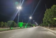 پروژه اصلاح روشنایی معابر پر تردد شهر لطیفی کلید خورد/ تعویض لامپ های گازی با لامپ های LED