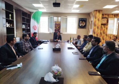 نخستین جلسه شورای اداری شهرداری لطیفی با حضور «مهندس علی پور» برگزار شد