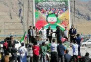 برگزاری همایش پیاده روی خانوادگی بخش سیمکان گرامیداشت دهه پرفروغ فجر انقلاب اسلامی در شهر دوزه