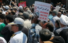 طنین فریاد آزادی قدس در لارستان / شکوه حضور مردم و مسئولین لارستان در حمایت از آرمان فلسطین