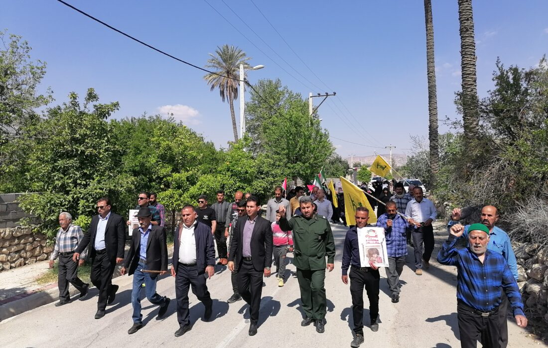 برگزاری راهپیمایی روز جهانی قدس در شهر دوزه