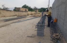 اجرای عملیات روپوش کانال خیابان تختی توسط شهرداری سیدان