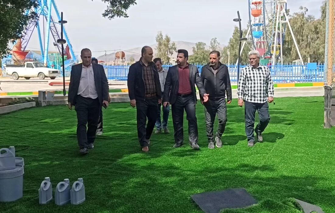 شهرداری جویم/بازدید شهردار از پروژه های سطح شهر/۱۴ اسفند ۱۴۰۳