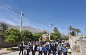 برپایی راهپیمایی روز قدس در شهر دوزه