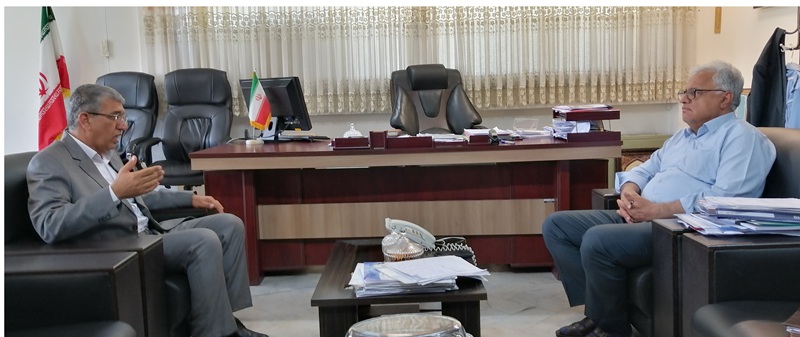 فرودی، شهردار لار برای پیگیری مسائل عمران شهری با  معاون هماهنگی امور عمرانی استانداری فارس دیدار و گفتگو کرد