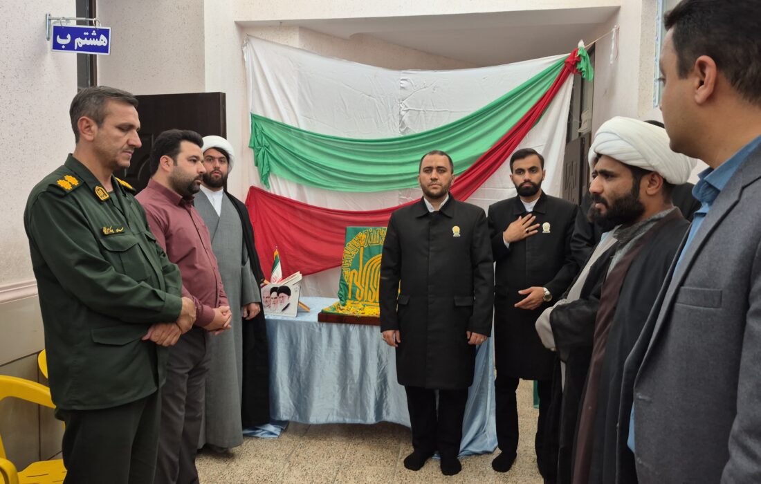 شهرداری جویم/حضور شهردار در مراسم استقبال از خادمان و پرچم مقدس رضوی/اردیبهشت ۱۴۰۴