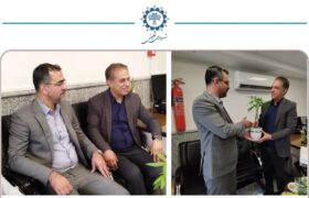 شهرداری لطیفی/ تقدیر از شهردار لطیفی توسط دکتر مهرابی سرپرست بانک سپه حوزه جنوب استان فارس