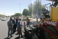 اجرای عملیات آسفالت لاین شمالی بلوار دکتر دادمان با اعتباری افزون بر ۵۰ میلیارد ریال به اتمام رسید
