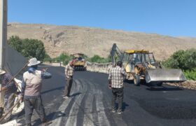 اجرای آسفالت خیابان تختی،خیابان شهید  صادق زارع و… توسط شهرداری سیدان