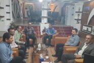 جلسه بررسی و رفع مشکلات معدن سنگ شکن شهرداری قیربا حضور کارشناس امور معادن در سازمان صنعت معدن و تجارت استان فارس
