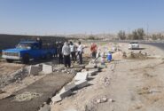 بازدید میدانی شهردار قیر از ادامه روند عملیات عمرانی پروژه های میدان شهید قلی پور ، پارک شورا در بلوار امام علی (ع) و زمین چمن مصنوعی واقع در پارک جنگلی