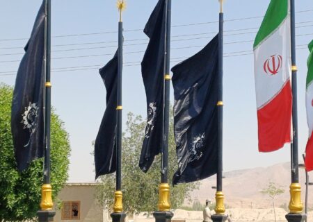 فضاسازی ایام ۱۴ و ۱۵ خرداد در شهر لطیفی