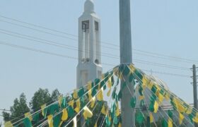 گزارش تصویری/ فضاسازی بی نظیر بزرگداشت عید غدیر در شهر لطیفی