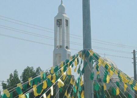 گزارش تصویری/ فضاسازی بی نظیر بزرگداشت عید غدیر در شهر لطیفی