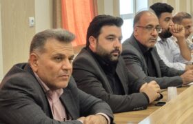 شهرداری جویم/حضور شهردار در جلسه شورای اداری شهرستان/تیرماه ۱۴۰۴