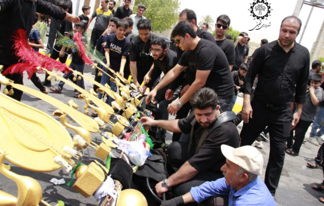 شهرداری لطیفی/ جلوه هایی از مراسم عزاداری تاسوعا و عاشورای حسینی در شهر ولایتمدار لطیفی