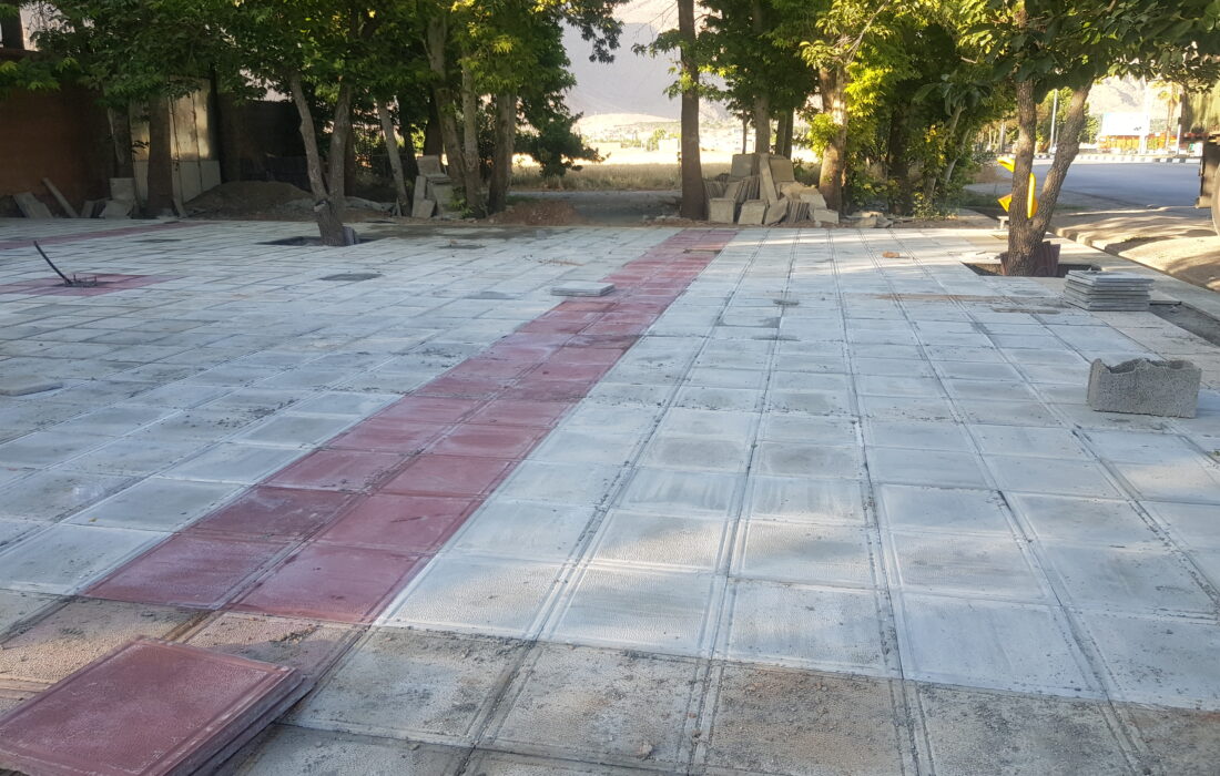 بهسازی و اجرای پارک خرمالو توسط شهرداری سیدان