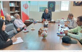 شهرداری لطیفی/برگزاری جلسه هماهنگی مراسم پیاده روی جاماندگان اربعین حسینی شهر لطیفی