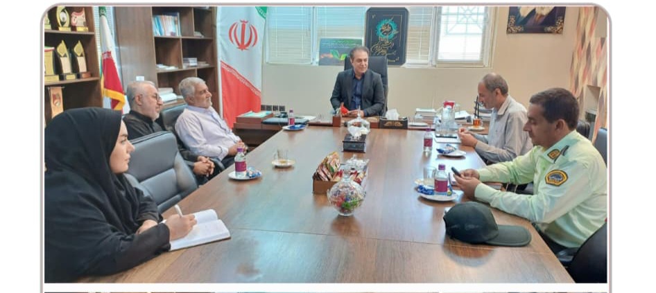 شهرداری لطیفی/برگزاری جلسه هماهنگی مراسم پیاده روی جاماندگان اربعین حسینی شهر لطیفی