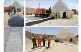 شهرداری لطیفی/ اجرای پروژه کانال سرپوشیده برای آبگیری آب انبار معروف به “برکه باقر” در شهر لطیفی*