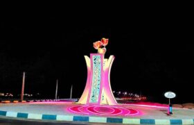 نمایی زیبا از میدان سربازان گمنام امام زمان(عج) شهر اقلید تقدیم به نگاه پرمهر شما…