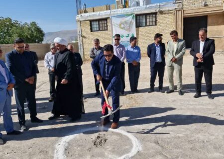 کلنگ زنی پارک خانواده توسط شهرداری در  شهر سیدان