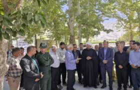 افتتاح پارک خرمالو در شهر سیدان توسط شهرداری
