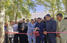 افتتاح پارک خرمالو در شهر سیدان توسط شهرداری