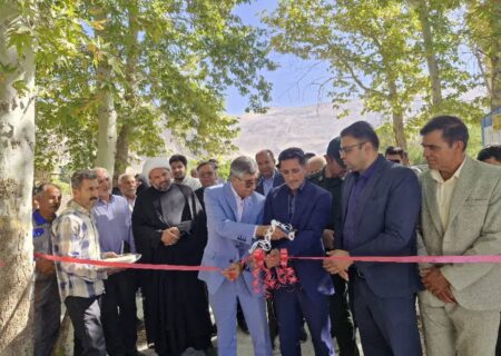 افتتاح پارک خرمالو در شهر سیدان توسط شهرداری