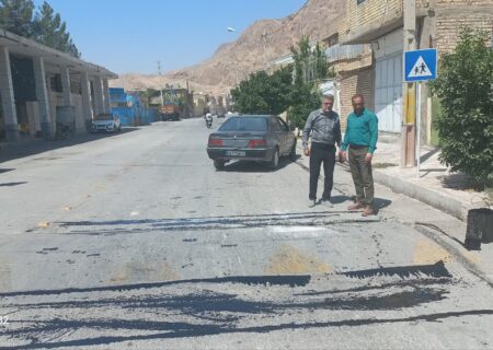 انتخاب اجرای لکه گیری و آسفالت معابر شهر سیدان توسط شهرداری سیدان