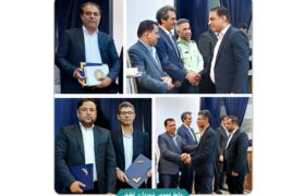 تجلیل از شهردار و کارمندان نمونه شهرداری لطیفی در جلسه شورای اداری لارستان