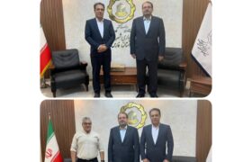 دیدار صمیمی مدیر عامل سازمان همیاری شهرداری های فارس با شهردار لطیفی