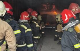 آتش‌نشانان لار با آموزش تخصصی در پایتخت آماده‌تر شدند