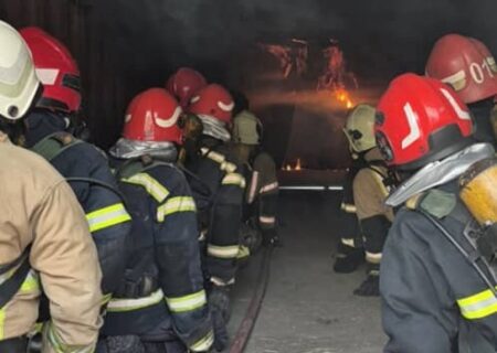 آتش‌نشانان لار با آموزش تخصصی در پایتخت آماده‌تر شدند