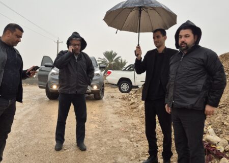 شهرداری جویم/بازدید ستاد مدیریت بحران شهرداری از سطح شهر/آذرماه ۱۴۰۴