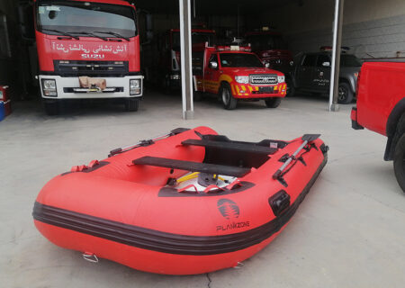 سازمان آتش‌نشانی و خدمات ایمنی شهرداری لار به قایق «جی‌مینی» مجهز شد