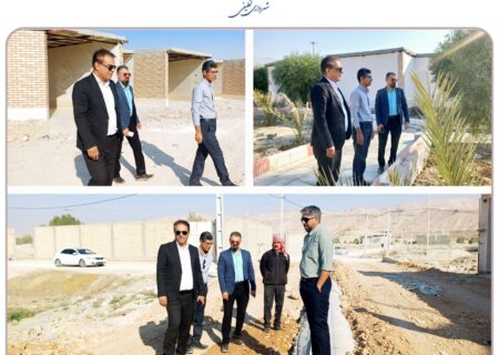 بازدید شهردار لطیفی از پروژه های عمرانی سطح شهر