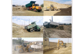 ایجاد سیل‌بند و لایروبی مجدد کانال در نقاط بحرانی شهر لطیفی